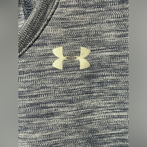 Under Armour Work Out Tank Navy Blue Small (S) - Picture 4 of 5
